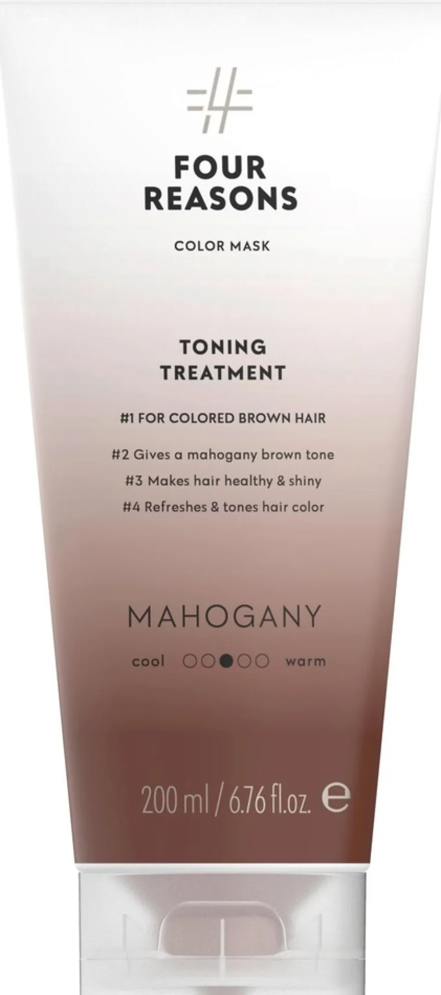 Four Reasons Color Mask Toning Treatment Mahogany sävyttävä tehohoito 200 ml