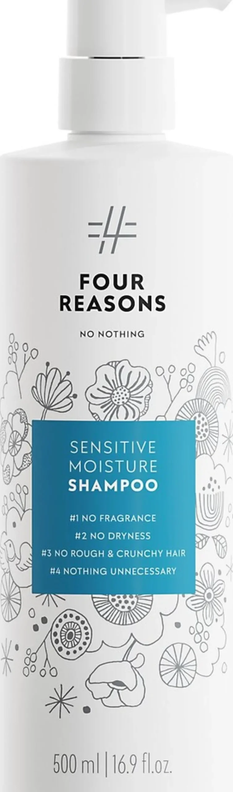 Four Reasons No Nothing Moisture shampoo 500 ml