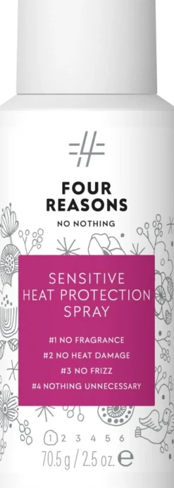 Four Reasons No Nothing Sensitive Heat Protection Spray lämpösuojasuihke 100 ml