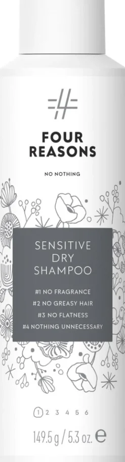 Four Reasons No nothing Sensitive Dry Shampoo kuivashampoo 250 ml