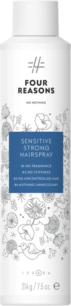 Four Reasons No nothing Sensitive Strong Hairspray viimeistelysuihke 300 ml