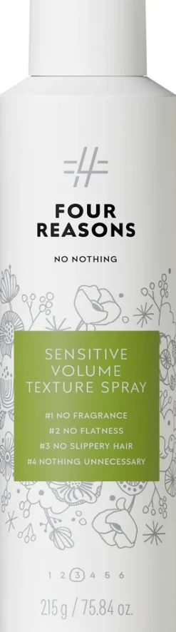 Four Reasons No Nothing Sensitive Volume Texture Spray tekstuurisuihke 250 ml