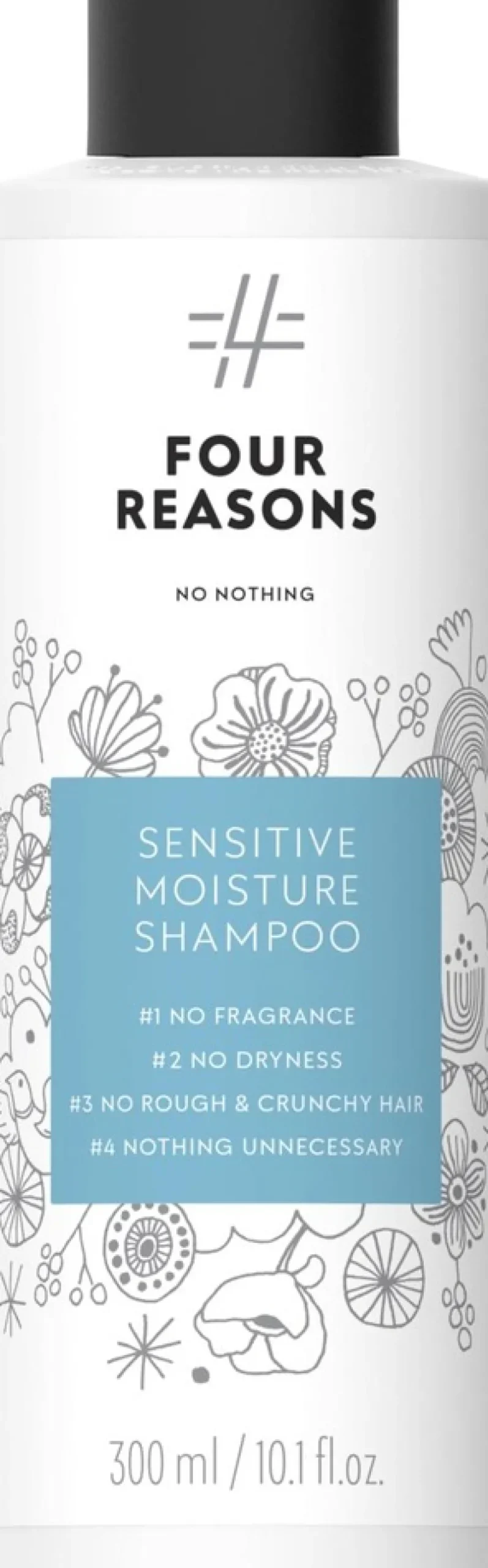 Four Reasons No nothing Sensitive Moisture Shampoo 300 ml