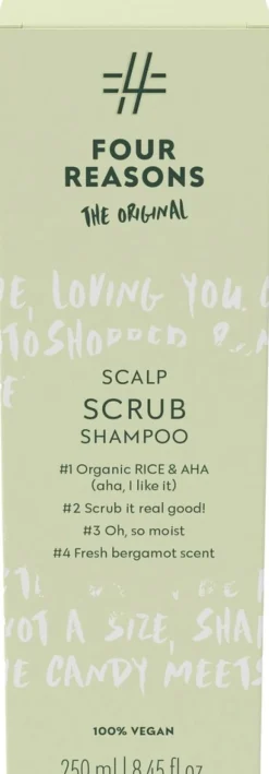 Four Reasons Original Scalp Scrub Shampoo 250 ml