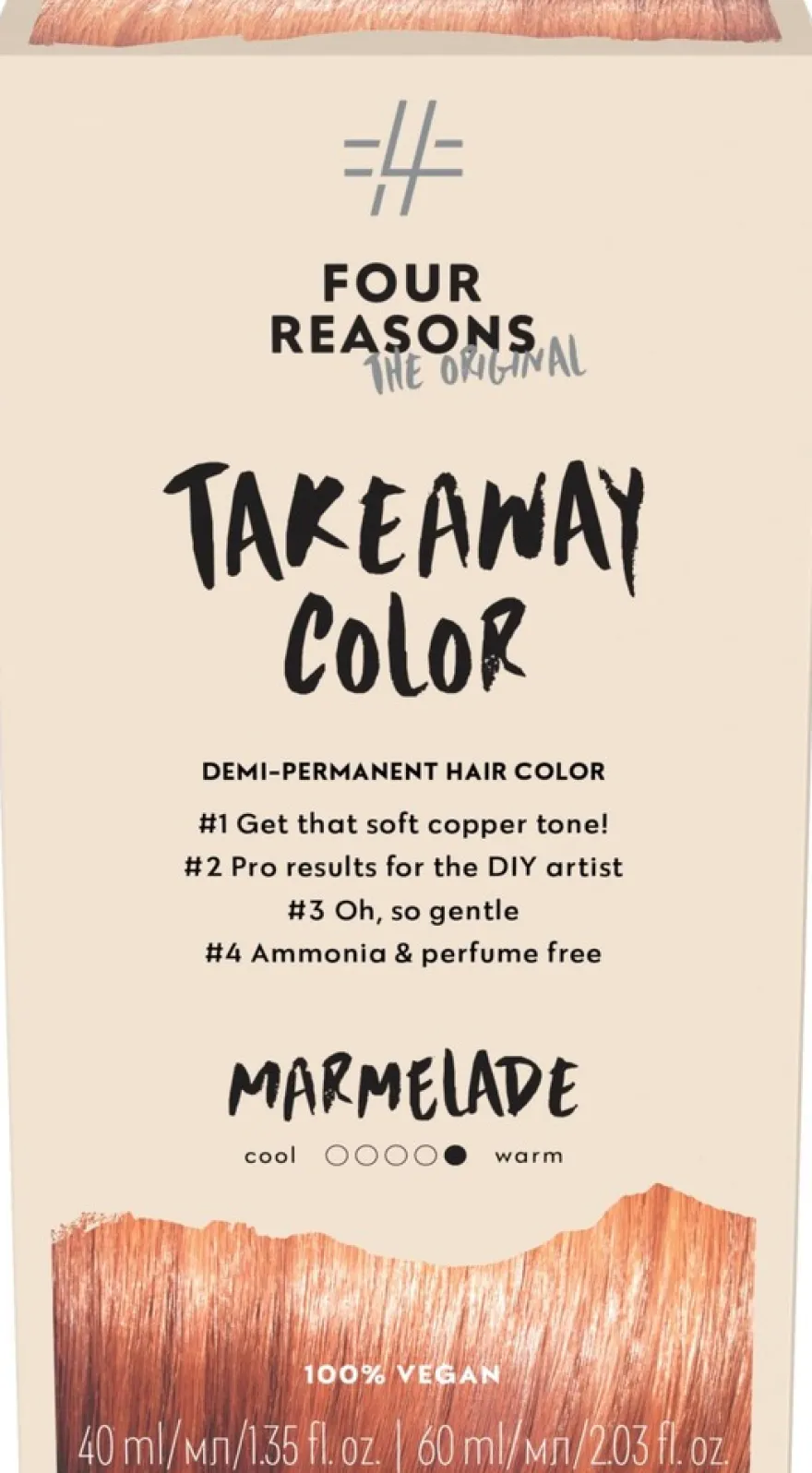 Four Reasons Original Takeaway Color 7.43 Marmelade kestosävyte