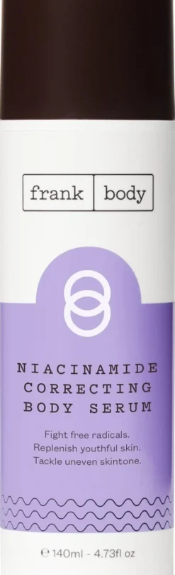 Frank Body Niacinamide Correcting Body Serum vartaloseerumi 140ml