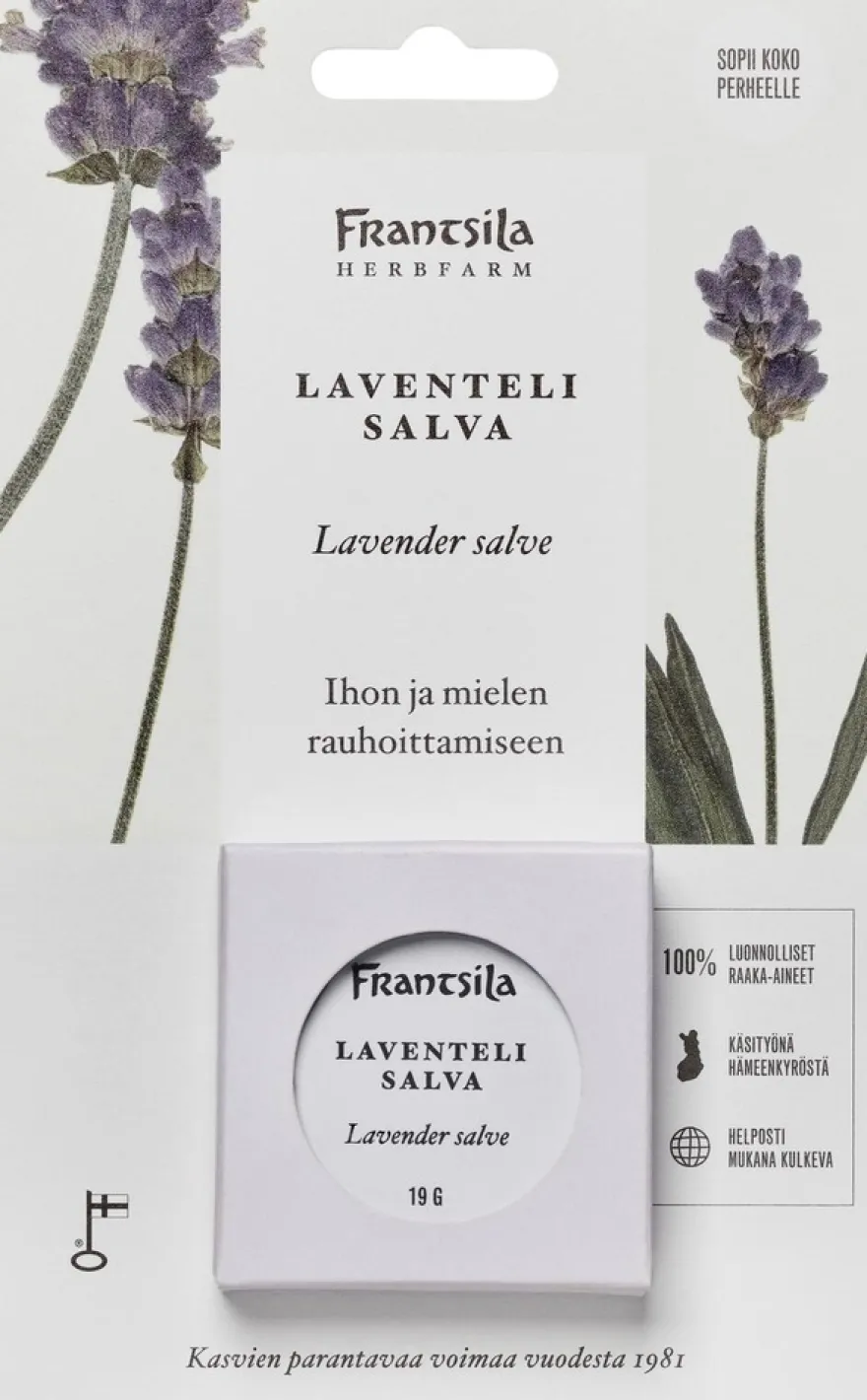 Frantsila laventelisalva 19 g
