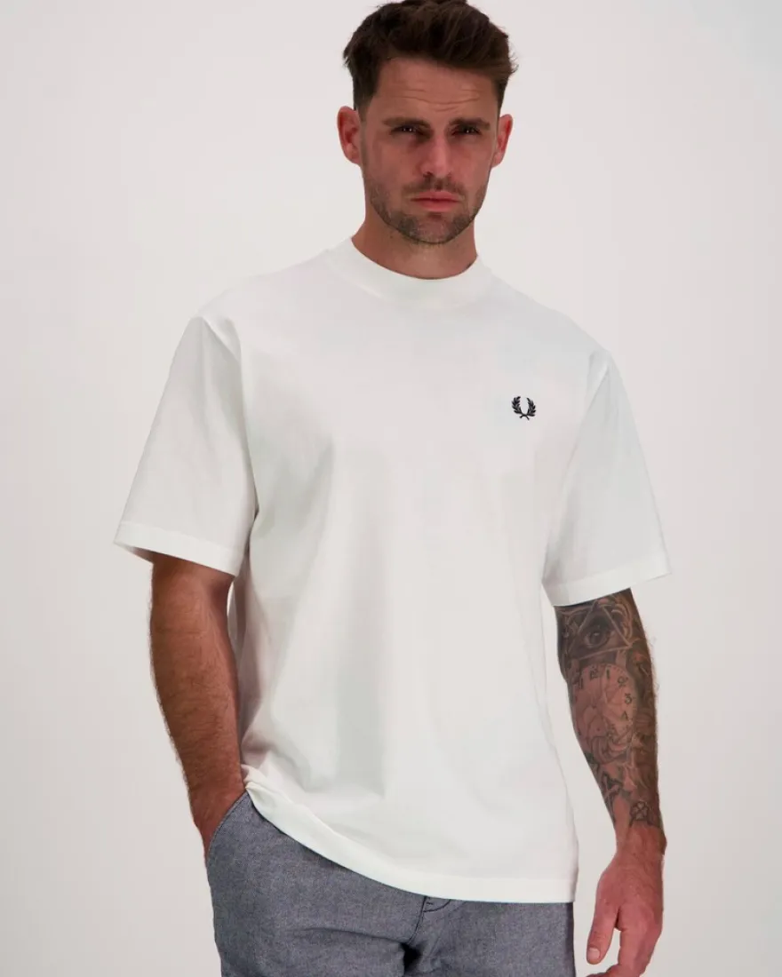 Fred Perry Back print fred perry text t-paita
