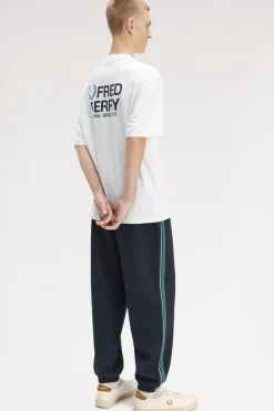 Fred Perry Back print fred perry text t-paita