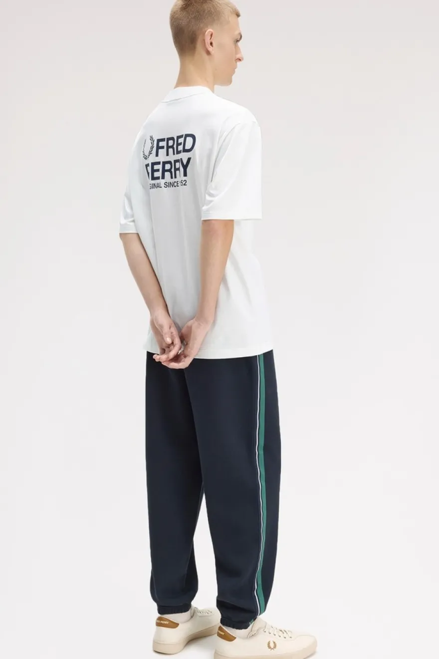 Fred Perry Back print fred perry text t-paita
