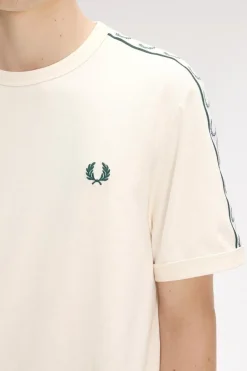 Fred Perry Contrast tape ringer t-paita