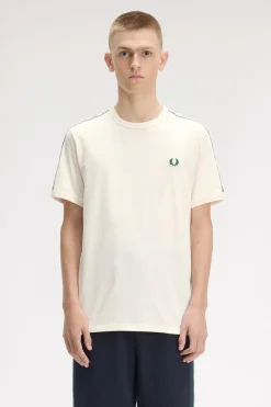 Fred Perry Contrast tape ringer t-paita