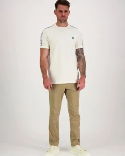 Fred Perry Contrast tape ringer t-paita
