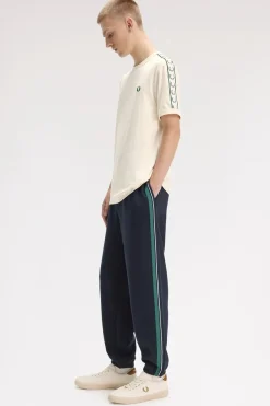 Fred Perry Contrast tape ringer t-paita
