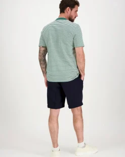 Fred Perry Fine stripe heavy weight t-paita
