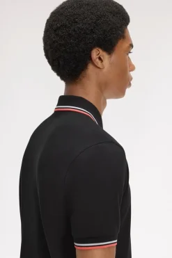 Fred Perry The twin tipped pikeepaita