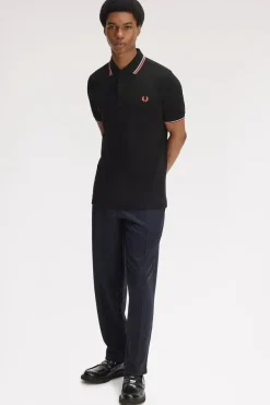 Fred Perry The twin tipped pikeepaita