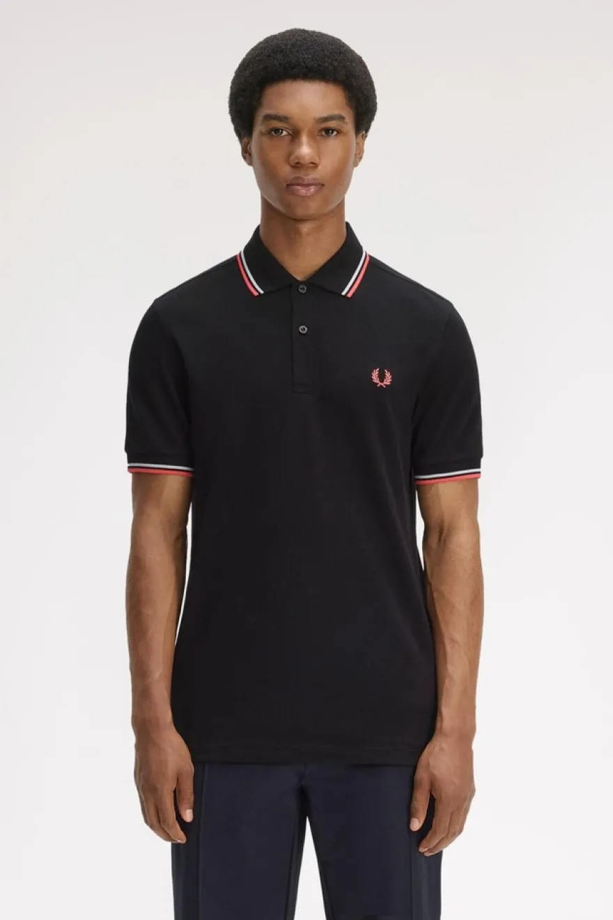 Fred Perry The twin tipped pikeepaita