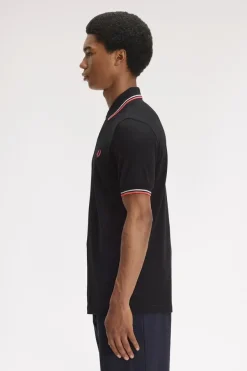 Fred Perry The twin tipped pikeepaita