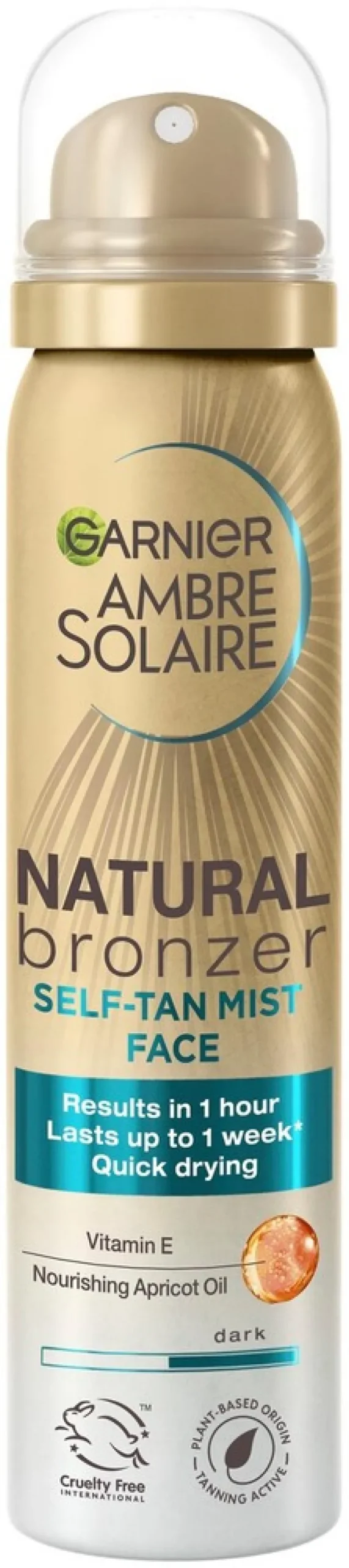 Garnier Ambre Solaire Natural Bronzer itseruskettava normaalille iholle 75 ml