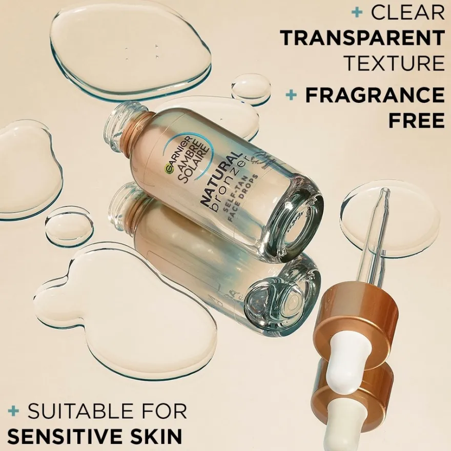 Garnier Ambre Solaire Natural Bronzer itseruskettava normaalille iholle 30 ml