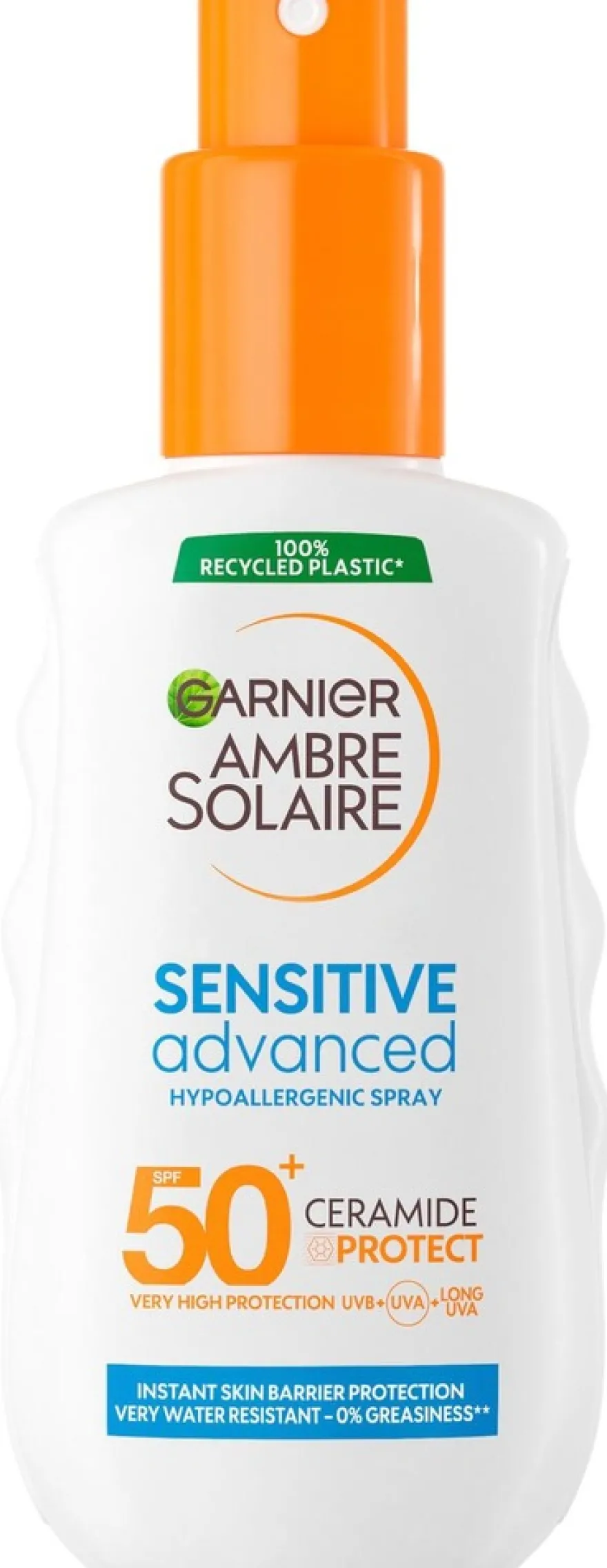 Garnier Ambre Solaire Sensitive Advanced Protection Spray Adults SK50+ aurinkosuojasuihke 150ml