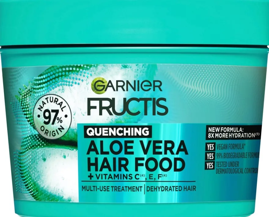 Garnier Fructis Hair Food Aloe Vera hiusnaamio normaaleille hiuksille 400 ml