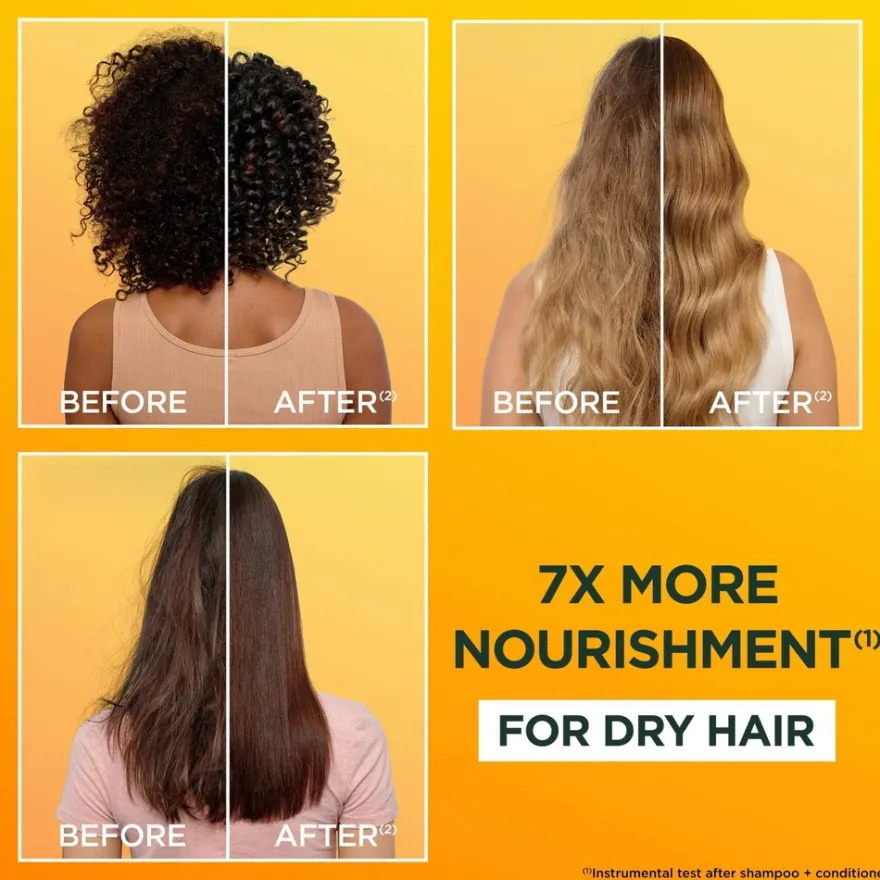 Garnier Fructis Hair Food Banana shampoo kuiville hiuksille 350ml