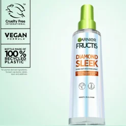 Garnier Fructis Keratin Sleek Diamond Sleek hiuksiin jätettävä hoitosuihke 150 ml