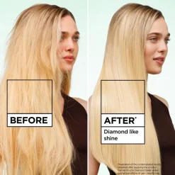 Garnier Fructis Keratin Sleek Diamond Sleek hiuksiin jätettävä hoitosuihke 150 ml