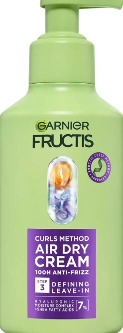 Garnier Fructis Method for Curls Air Dry Cream hiuksiin jätettävä hoitovoide 260ml
