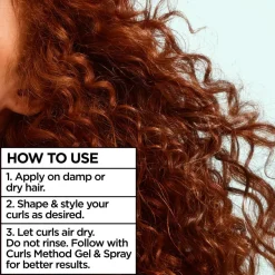 Garnier Fructis Method for Curls Air Dry Cream hiuksiin jätettävä hoitovoide 260ml