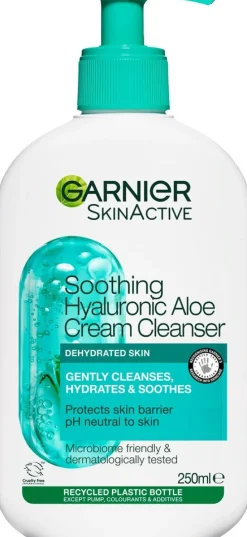 Garnier Hyaluron puhdistusgeeli kuivalle iholle 250 ml