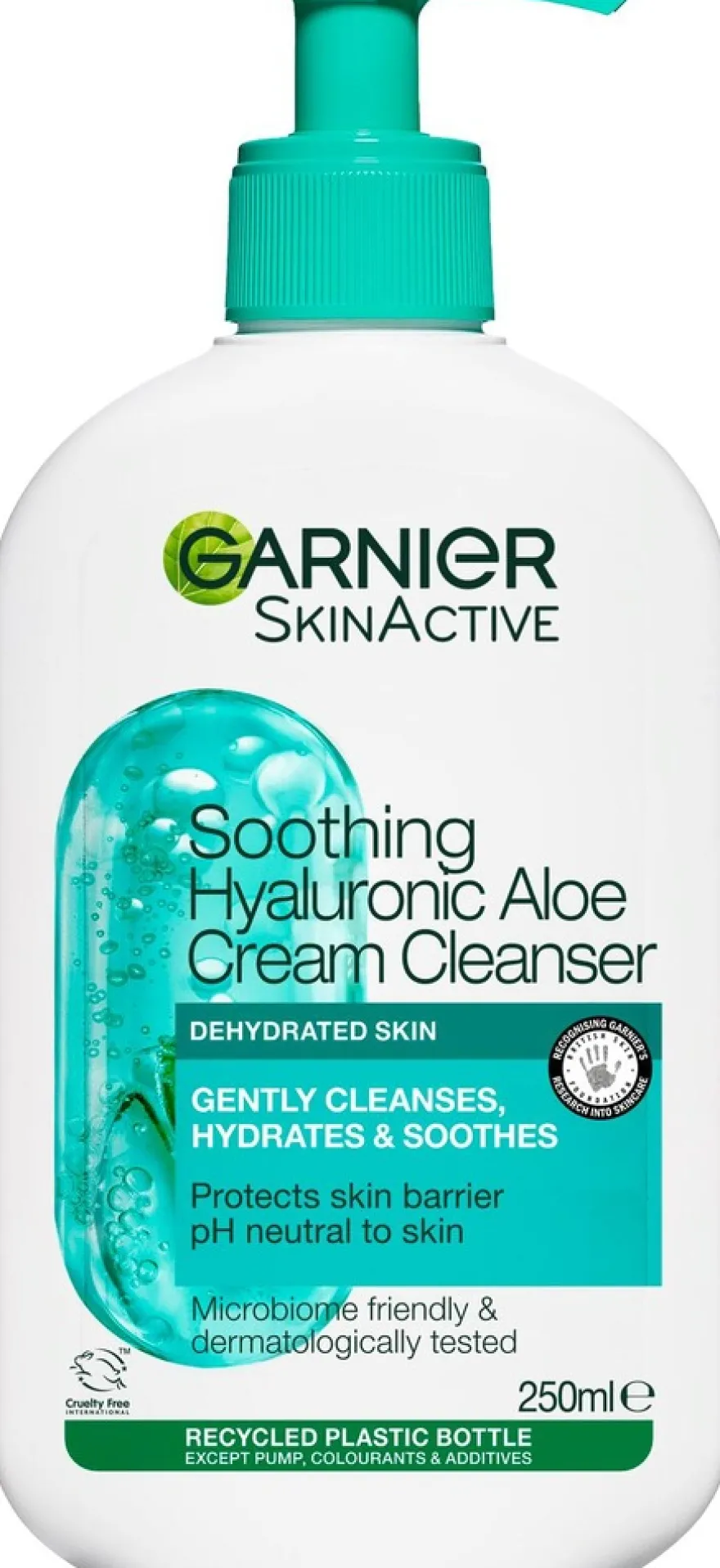 Garnier Hyaluron puhdistusgeeli kuivalle iholle 250 ml