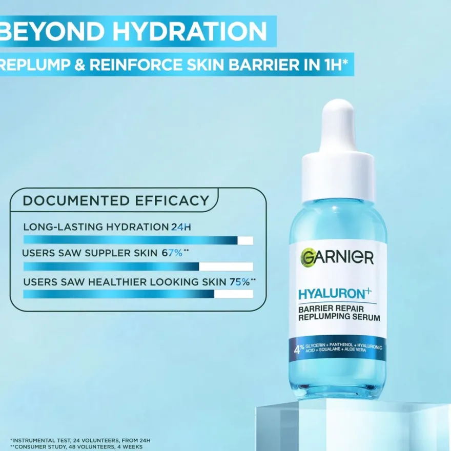 Garnier Hyaluron seerumi kuivalle iholle 30 ml