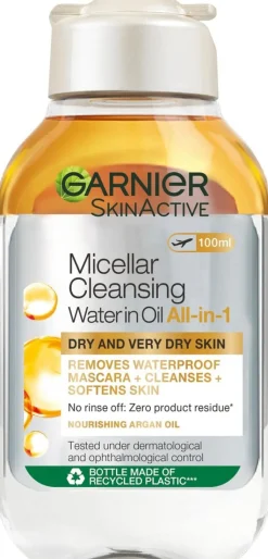 Garnier Micellar öljyä sisältävä puhdistusvesi 100ml
