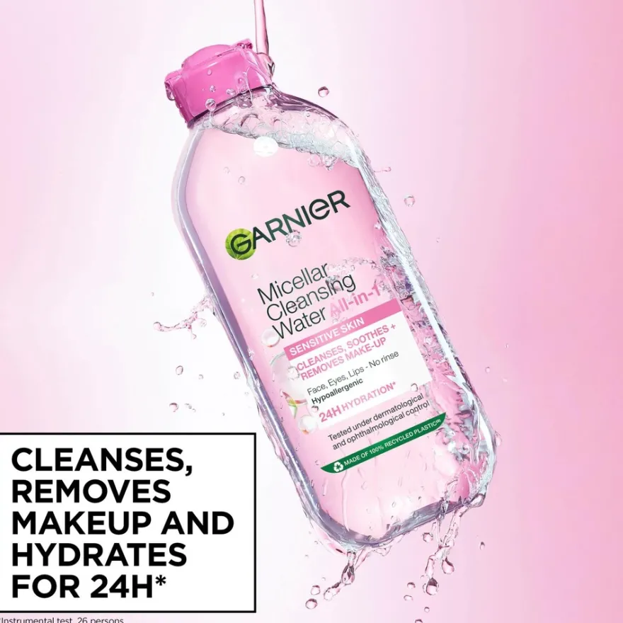 Garnier Micellar micellar-puhdistusvesi herkälle iholle 100 ml
