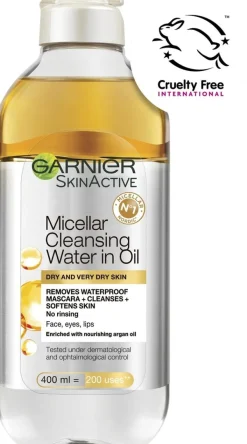 Garnier Micellar micellar-puhdistusvesi kuivalle iholle 400 ml