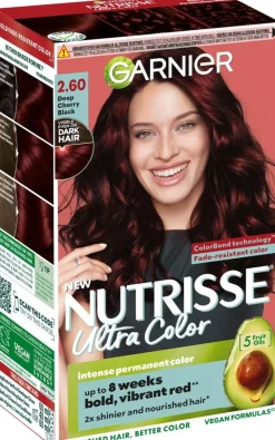 Garnier Nutrisse 2.60 Ultra Color Kirsikkainen Musta kestoväri 1kpl