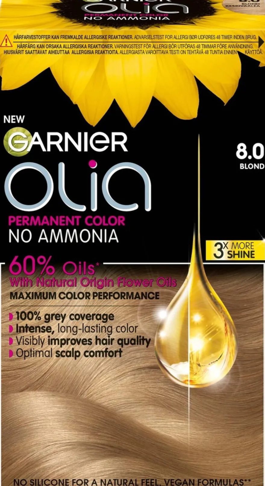 Garnier Olia 8.0 Blond kestoväri 174ml