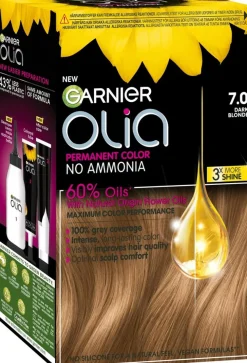 Garnier Olia 7.0 Dark Blonde kestoväri 174ml