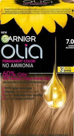 Garnier Olia 7.0 Dark Blonde kestoväri 174ml