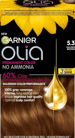 Garnier Olia 5.3 Golden Brown kestoväri 174ml