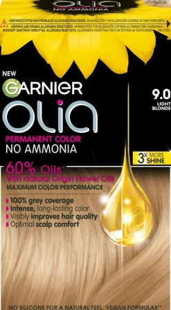 Garnier Olia 9.0 Light Blonde kestoväri 174ml
