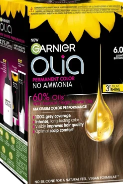 Garnier Olia 6.0 Light Brown kestoväri 174ml