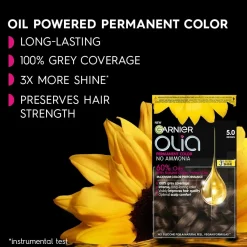 Garnier Olia 1.0 Night Black kestoväri 174ml