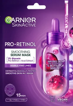 Garnier Pro-Retinol Smoothing Serum Kangasnaamio kaikille ihotyypeille 28 g