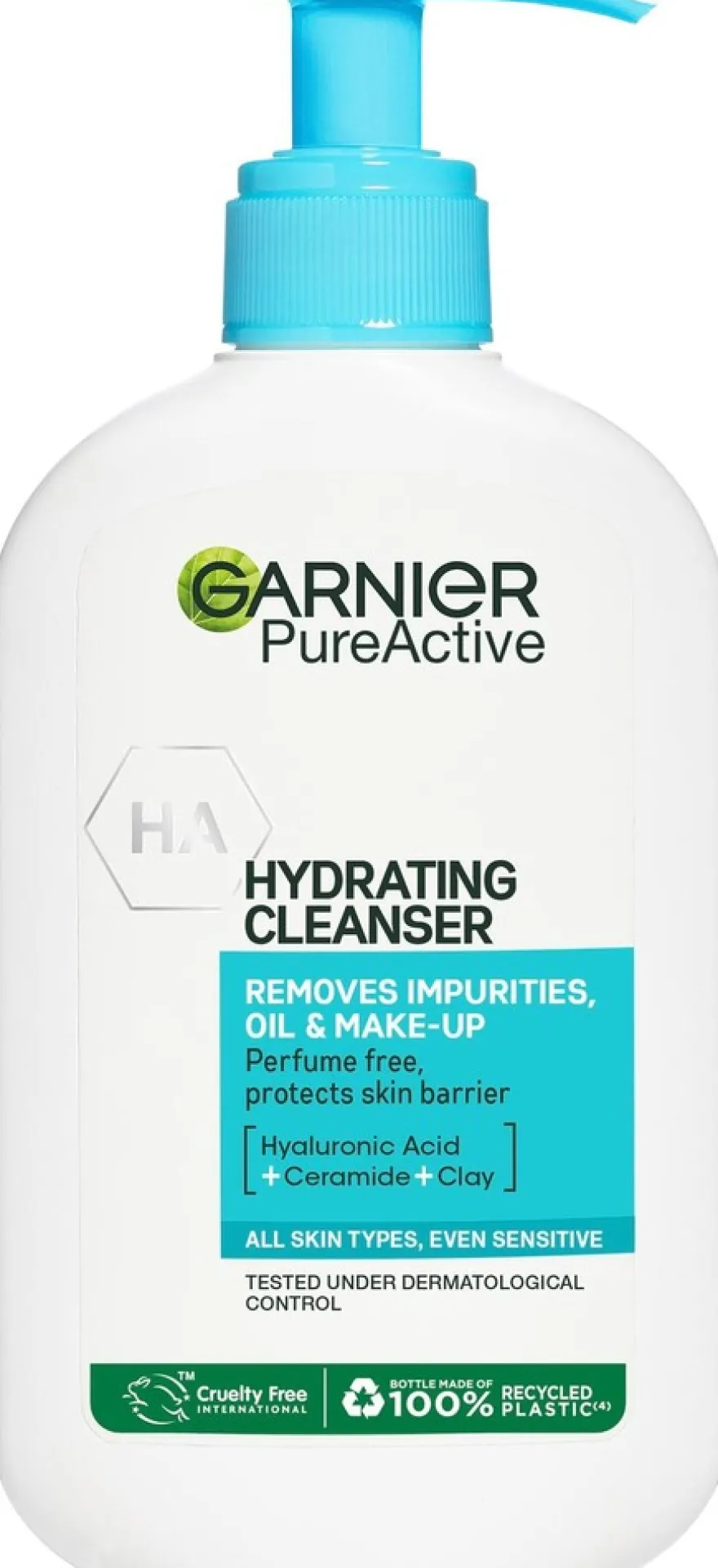 Garnier PureActive puhdistusgeeli epäpuhtaalle iholle 250 ml