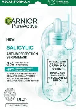 Garnier PureActive Salicylic Anti-Pimple seeruminaamio epäpuhtaalle iholle 1 pc