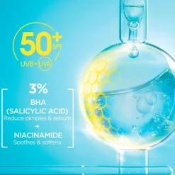 Garnier PureActive uv-voide SPF50 epäpuhtaalle iholle 40 ml